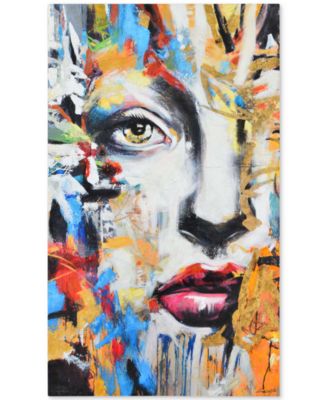 Furniture - Ara Large Rectangular Wall Art, Quick Ship