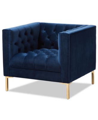 Furniture - Zanetta Lounge Chair, Quick Ship