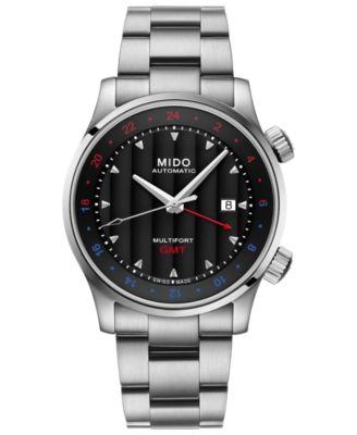 Mido - Men's Swiss Automatic Multifort Stainless Steel Bracelet Watch 42mm