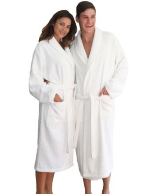 Linum Home - Unisex 100% Turkish Cotton Terry Bath Robe