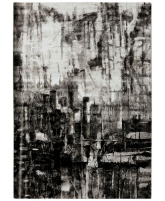 Surya - Nova NVA-3010 Black 5'2" x 7'6" Area Rug