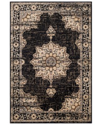 Abbie & Allie Rugs - Paramount PAR-1089 Black 6'7" x 9'6" Area Rug