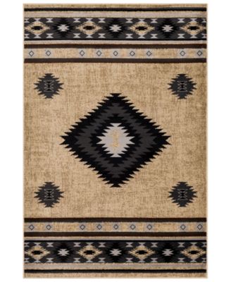 Abbie & Allie Rugs - Paramount PAR-1096 Black 2' x 3' Area Rug