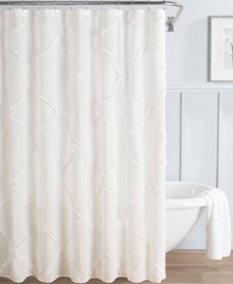 Laura Ashley - Adelina 100% Cotton Shower Curtain