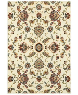 Oriental Weavers - Kashan 9946W Ivory/Multi 6'7" x 9'6" Area Rug