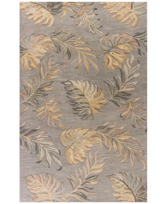 Kas - Havana Palms 2639 Gray 5' x 8' Area Rug