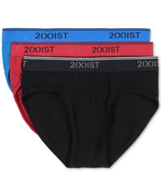 2(x)ist - Men's 3-Pk. Stretch Contour Briefs