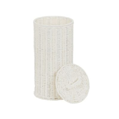 Household Essentials - Paper Rope Wicker Toilet Paper Roll Holder