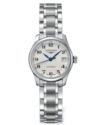 Longines - Watch, Women's Swiss Automatic Master Stainless Steel Bracelet 26mm L21284786
