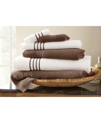 Modern Threads - Quick Dry Stripe 6-Pc. Towel Set
