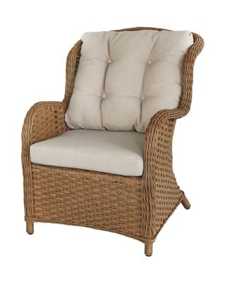 Gallerie Décor - Bay Breeze Indoor/Outdoor Rattan Chair, Quick Ship
