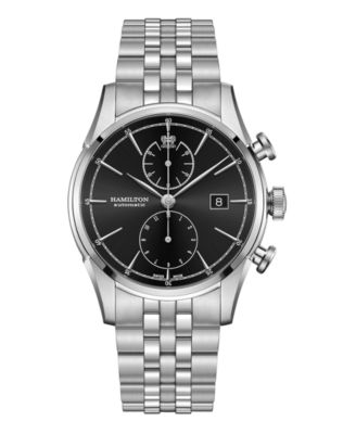 Hamilton - Men's Swiss Automatic Spirit Of Liberty Stainless Steel Bracelet Watch 42mm