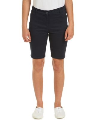 Nautica - Juniors Sateen Bermuda with Adjustable Waistband