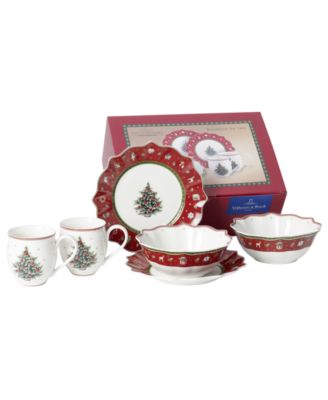 Villeroy & Boch - Toys Delight 6 Piece Red Breakfast Set