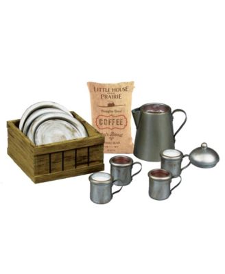 The Queen's Treasures - LHOPDW,  Little House on the Prairie 18" Doll Dishware Set