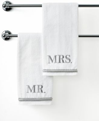 Avanti - Mr. & Mrs. 16" x 30" Hand Towel