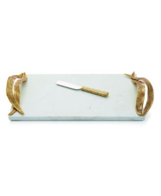 Michael Aram - Palm Cheese Board w/Knife