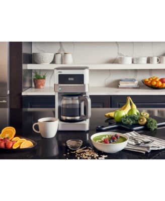 Braun - BrewSense Drip Coffee Maker 12 Cup KF6050WH