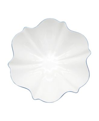 Twig New York - Amelie Royal Blue Rim Serving Bowl