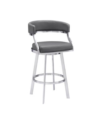 Armen Living - Saturn Counter Stool, Quick Ship