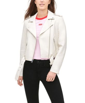 Levi's - Faux-Leather Moto Jacket