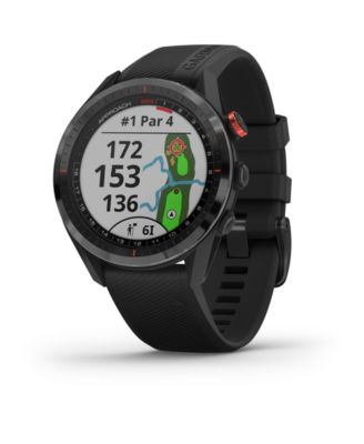 Garmin - Unisex Approach S62 Black Silicone Strap Touchscreen Smart Watch 47mm