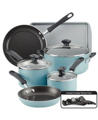Farberware - Cookstart Aluminum DiamondMax Nonstick 15-Pc. Cookware Set
