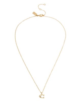 COACH - Signature C Starter Necklace