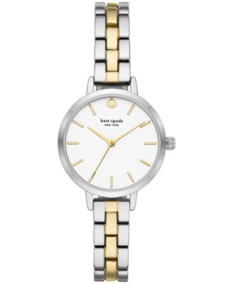 kate spade new york - Women's Metro Two-Tone Stainless Steel Bracelet Watch 30mm