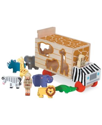 Melissa and Doug - Kids Toys, Animal Rescue Shape-Sorting Truck