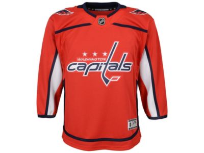 Authentic NHL Apparel - Youth Washington Capitals Premier Blank Jersey