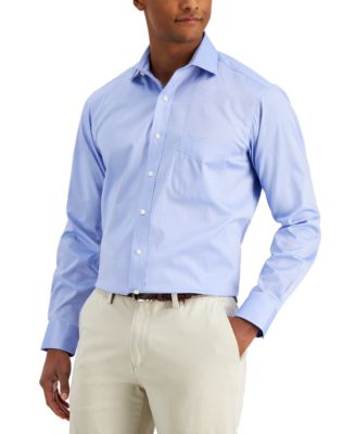 Club Room - Men's Classic/Regular Pinpoint Dress Shirt