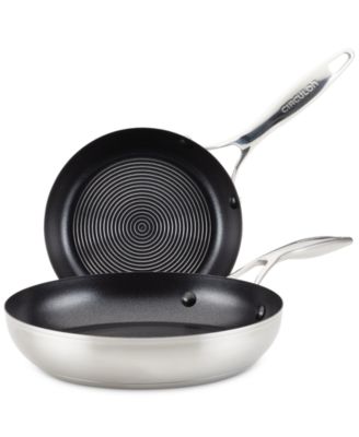 Circulon - SteelShield Nonstick 8" & 10.25" Open Frying Pans, Set of 2