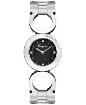 Salvatore Ferragamo - Women's Swiss Gancino Stainless Steel Bracelet Watch 28mm
