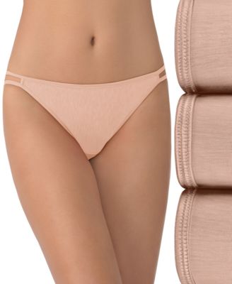 Vanity Fair - Women's 3-Pk. Illumination String Bikini Underwear 18309