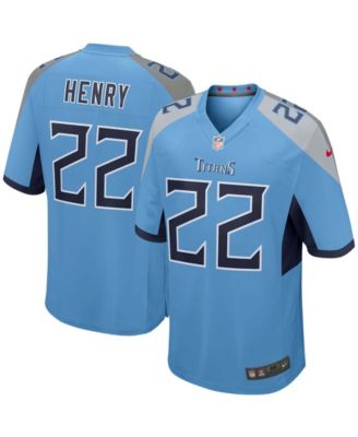 Nike - Youth Light Blue Tennessee Titans Game Jersey - Derrick Henry