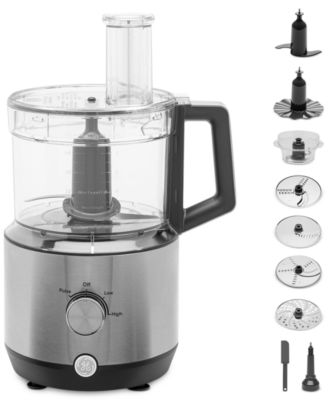 GE Appliances - 12-Cup Food Processor with Accessories