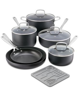 The Cellar - Hard-Anodized Aluminum Nonstick 11-Pc. Cookware Set
