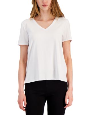 Alfani - V-Neck T-Shirt, Created for Macy's