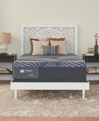 Sealy - Posturepedic Brenham Memory Foam 13.5" Medium Mattress Set- Queen Split