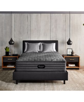 Beautyrest - Black&reg; L-Class 13.75" Firm Mattress Set- Queen