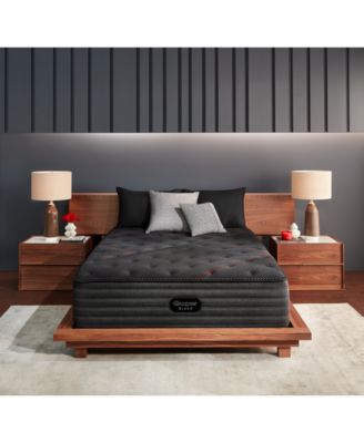 Beautyrest - Black&reg; C-Class 13.75" Firm Mattress Set- Queen