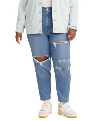 Levi's - Trendy Plus Size Women's High-Waisted Mom Jeans