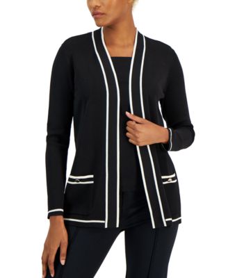 Anne Klein - Women's Malibu Piped Cardigan