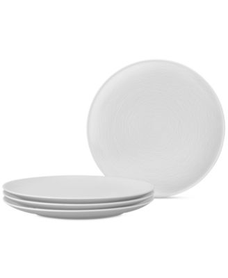 Noritake - Swirl Coupe Dinner Plates, Set of 4