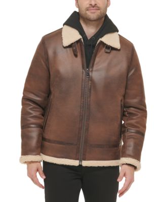 Calvin Klein - Men's Faux-Shearling Jacket