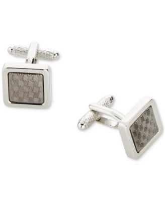 Perry Ellis Portfolio - Men's Crosshatch Cufflinks