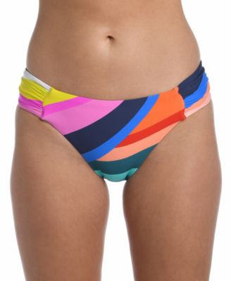 La Blanca - Women's Sunscape Side-Shirred Hipster Bikini Bottoms