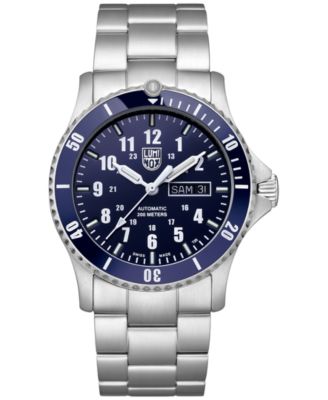Luminox - Men's Swiss Automatic Sport Timer Stainless Steel Bracelet Watch 42mm