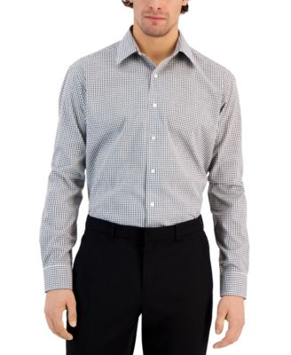 Club Room - Men's Check Dress Shirt